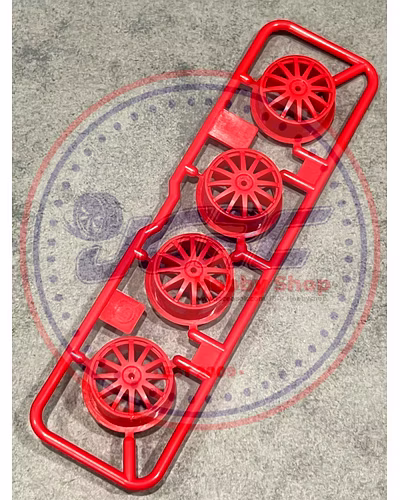 Tamiya Medium Fin Red-P168111