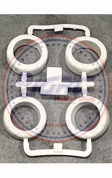 Tamiya Small Tire Hard White (N)