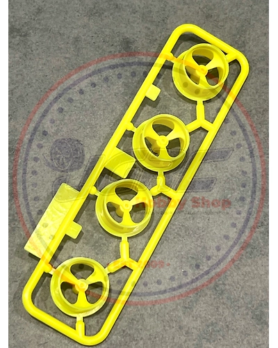 Tamiya Small 3 Spoke (N) Lime Mags-P168218