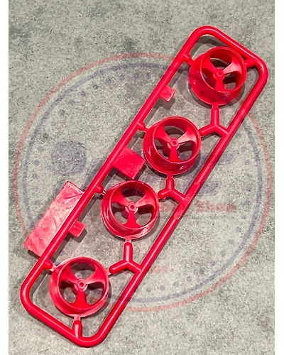Tamiya Small 3 Spoke (N) Red Mags-P168220