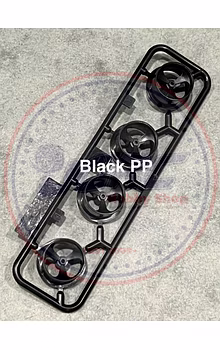 Tamiya Small 3 Spoke (N) Black Mags