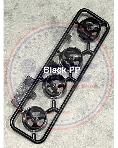 Tamiya Small 3 Spoke (N) Black Mags-P168213