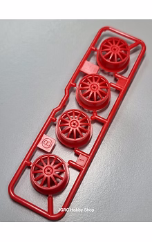 Tamiya Medium Fin Red