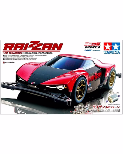Tamiya 18663 Mini 4WD 1/32 Raizzan ME Chassis-18663