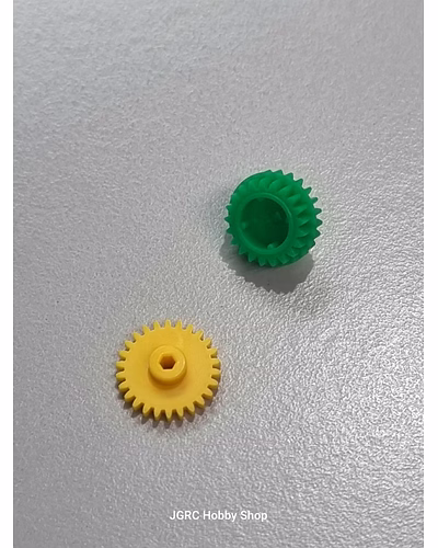 Tamiya 3.7:1 Gear Set (Green/Yellow) (Part out)-P168043