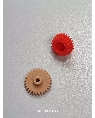 Tamiya 4.2 Gear Set (Brown/Red) (1set)-P168045