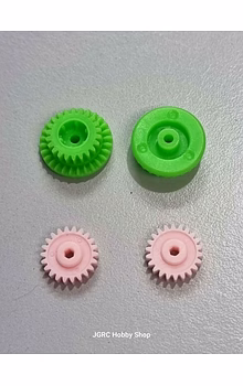 Tamiya MS/MA 3.5 Gear Set (Green/Pink)