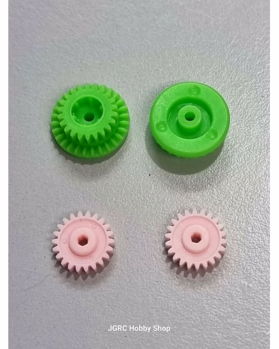 Tamiya MS/MA 3.5 Gear Set (Green/Pink)-P168184