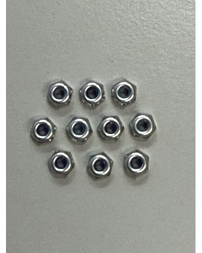 (Part out) Tamiya 94690 Mini 4WD 2mm Lock Nut (10pcs.)-P168404