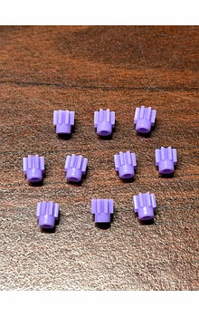 (Part out) Tamiya 94577 8T Pinion Gear Purple (10pcs)