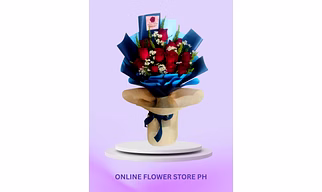 Blue Velvet Romance – Dozen Roses