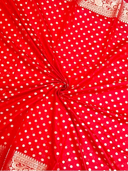 Maroon Georgette Silk Saree - Exquisite Elegance for Special Occasions-4