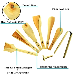 Village Hub Teak Wooden Spatula
