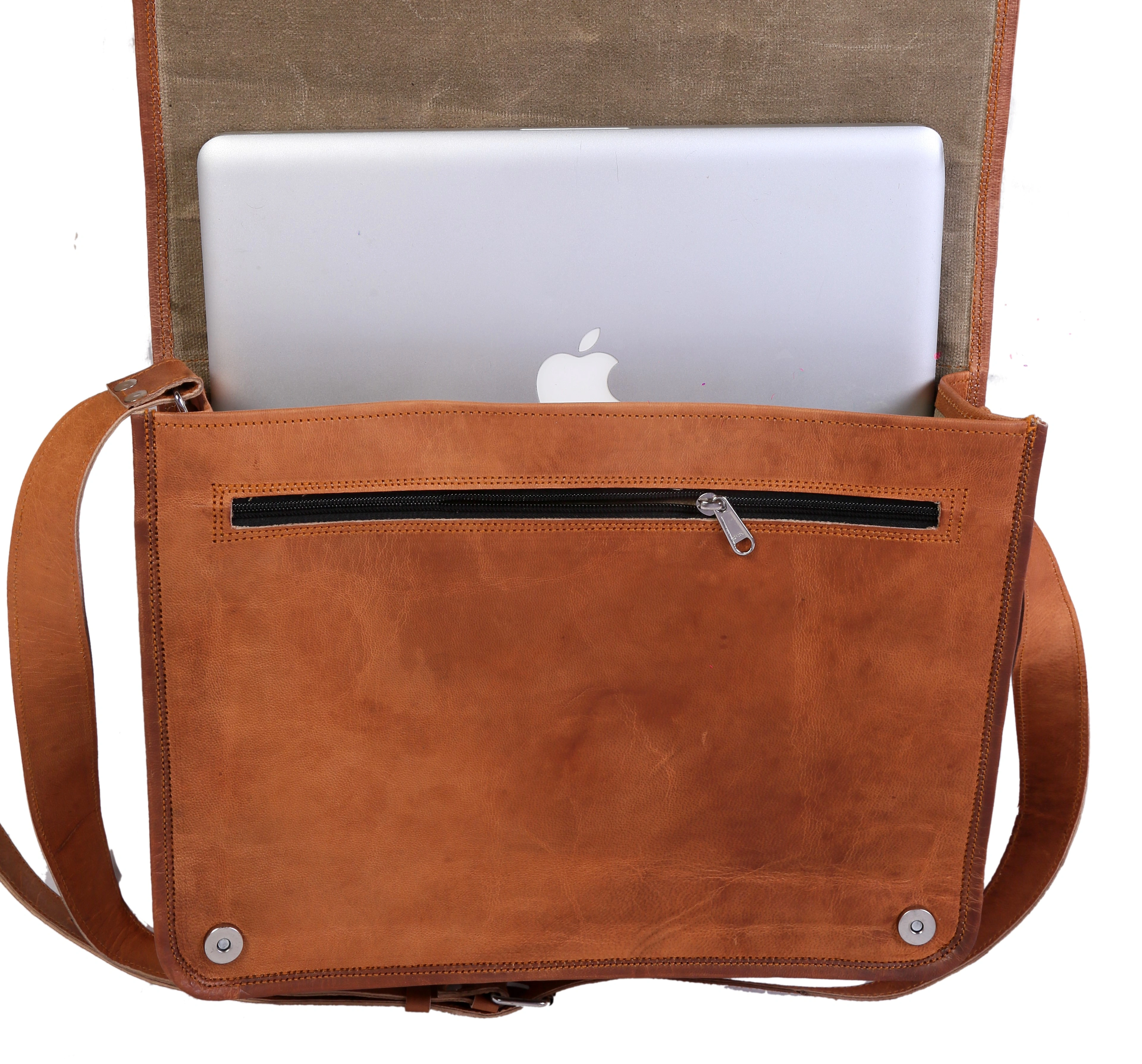 Full Flap Laptop Messenger Bag