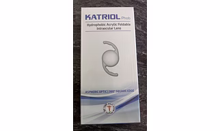 KATRIOL HYDROPHOBIC FOLDABLE INTRAOCULAR LENS