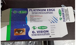 OPHTHALMIC KNIFE