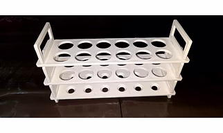 Test tube stand 3 TIER: 25mm × 12 Holes (Pack of 1)