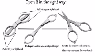 Folding Scissors PIN