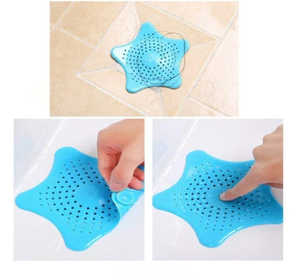 1pc Random Pattern Silicone Drainage Mat For Kitchen, Bathroom Sink,  Anti-slip And Anti-splash