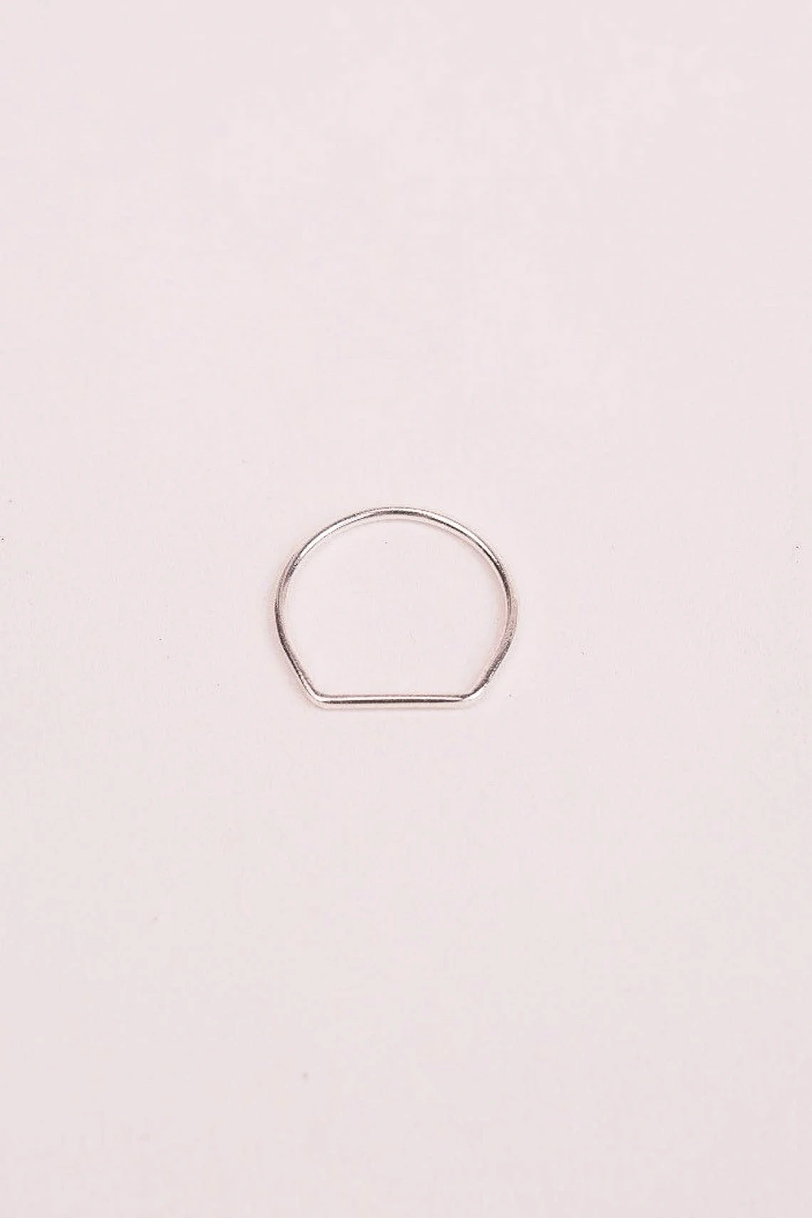 925 Sterling Silver Solid Skinny Fancy Shape Ring Handmade Delicate Dainty Stacking Geometric Contemporary Ring Simple Minimalist Ring-10 3/4 US/Uk size – V-3