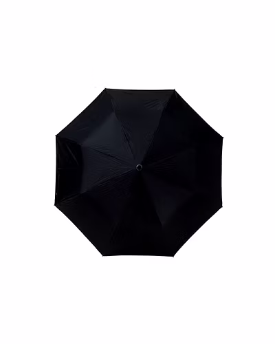 KC Paul &amp; Sons Yuvraj 3 Fold Black Umbrella-1