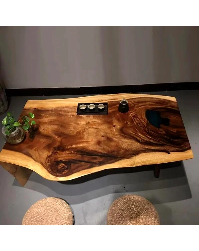 Live Egde Table Wooden Dinning Table Coffe Table Live Room Table Side/End Table Bar Counter Home Decor Table Top Only-60by30-2
