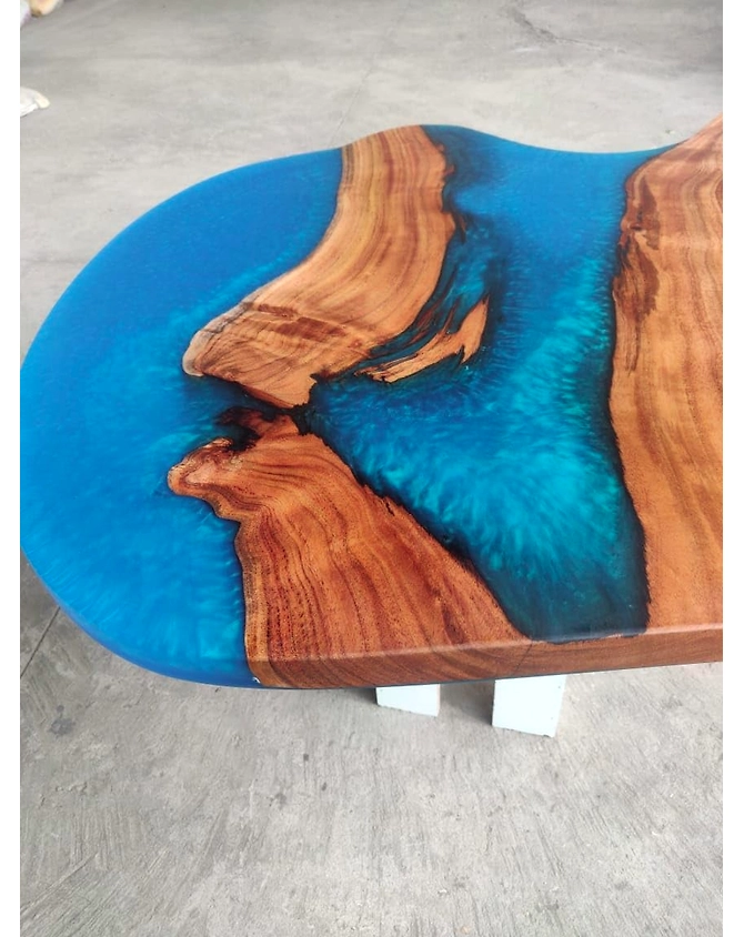 Beautiful Indoor Round Wooden Mount Coffee Table Epoxy Dining Table Living Room Table Walnut Table Top Wooden Table Bar Counter Top Only-18by18-3