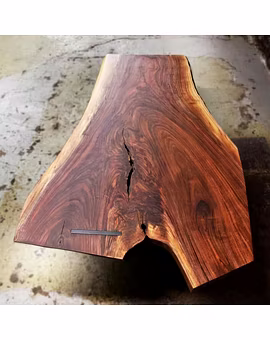 Custom Natural Wood Live Edge Dining Table Wooden Dining Table Coffee Table Bar Counter Living Room Table Wall Art Side/End Table Conference Table Top Only