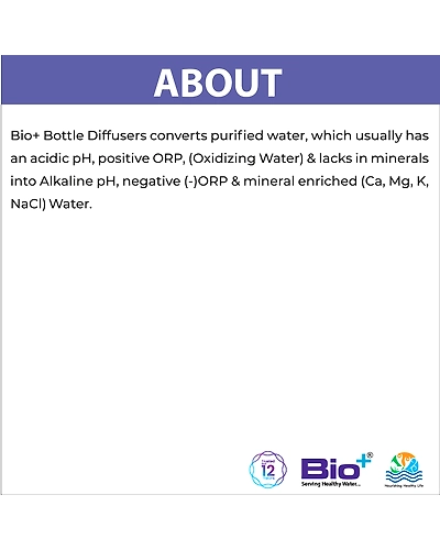 Bio+ SS 1 Liter Bottle Cartridge/Diffuser-1