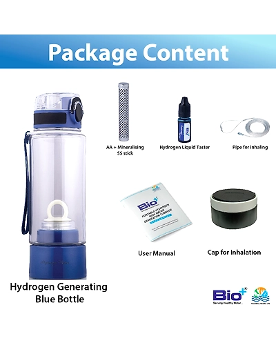 Bio+ Hydrogen Generating Bottle-Ice White-7