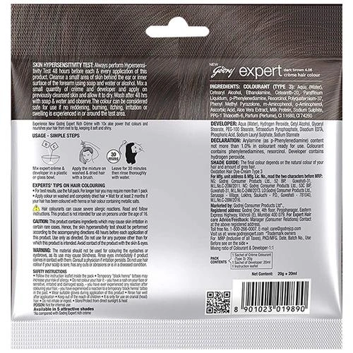 Godrej Expert Dark Brown 20 GM-1