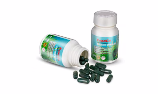 Unleash Vitality with FOODCO Organic Spirulina Capsules,Rich In Antioxidants,Immune Support,High In Amino Acids Certified & Natural Gluten-free High Source Of Vitamin & Protein Immunity Booster (Box Contain 60 capsules)