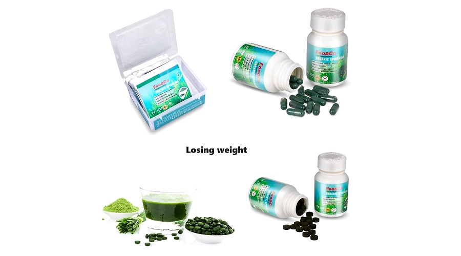 spirulina helps in losing weight