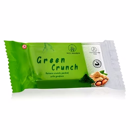 green crunch with organic spirulina 18 gm