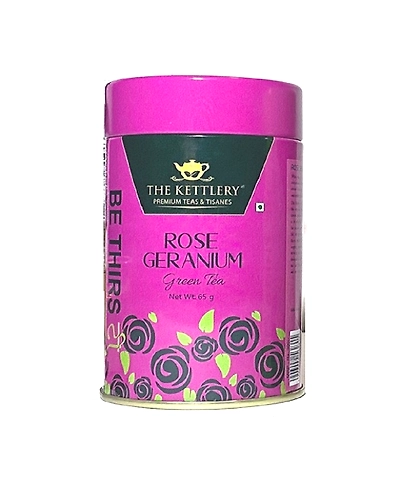 Rose Geranium Green Tea 65 GMS-TK-005