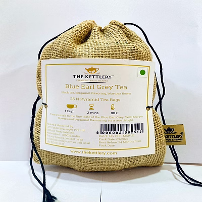 blue earl grey tea bags (pack of 25)