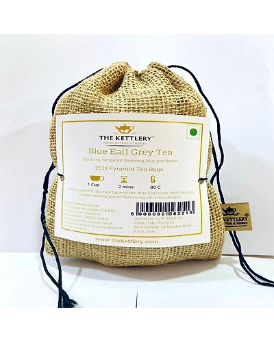Blue Earl Grey Tea Bags (Pack of 25)-TK-012