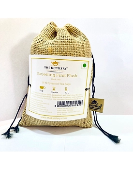 Darjeeling First Flush Pyramid Tea Bags (Pack of 25)