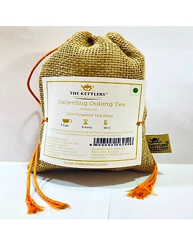 Darjeeling Oolong Pyramid Tea Bags (Pack of 25)