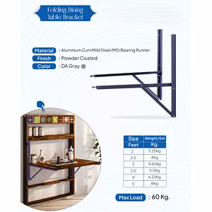 Folding Dining Set Mechanism | Space-Saving Dining Fittings | Made in India – Spacelogix