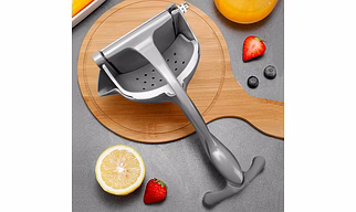 Heavy Duty Single Press Lemon Squeezer, Juicer Handheld,Premium Quality Metal Aluminum alloy Lemon Squeezer, Manual Citrus Press Juicer, Lemon Lime juice, orange juice, apple juice
