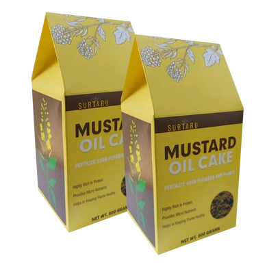 Surtaru Mustard Oil Cake | Organic Fertilizer for Plant Growth and Healthy Roots| Ideal for Home and Terrace Gardens-11393716