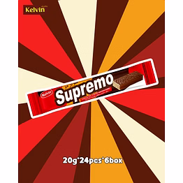supremo chocolate coated wafer