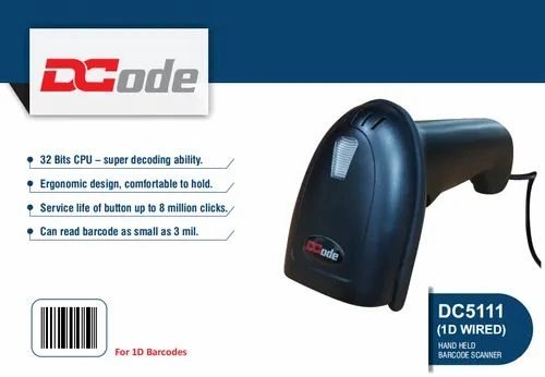 DCODE DC5111E 1D USB WIRED BARCODE SCANNER / RIDDHI SIDDHI COMPUTERS