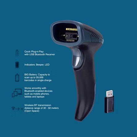 FINGERS WL5 2D WL BARCODE SCANNER