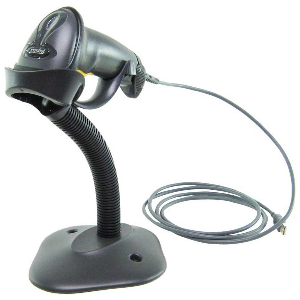 ZEBRA LS2208 W/STAND 1D WIRED BARCODE SCANNER / RIDDHI SIDDHI COMPUTERS