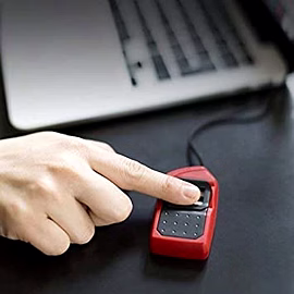 FINGERPRINT SCANNER IDEMIA (MORPHO) MSO1300 E3 WITH 1YR RD / RIDDHI SIDDHI COMPUTERS