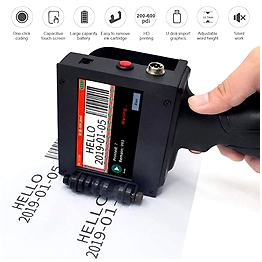 BLACKBARS HANDHELD THERMAL INKJET PRINTER (GUN) - 1/2"
