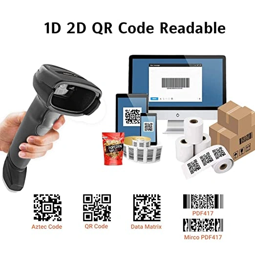 ZEBRA DS2208 2D WIRED BARCODE SCANNER | RIDDHI SIDDHI COMPUTERS