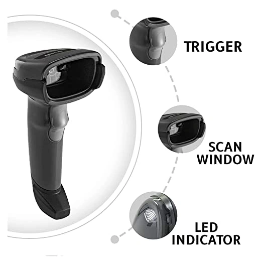 ZEBRA DS2208 2D WIRED BARCODE SCANNER | RIDDHI SIDDHI COMPUTERS